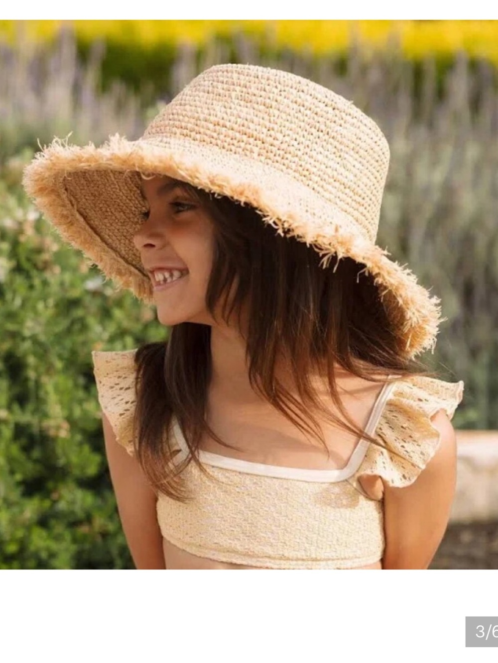 Rylee + Cru Straw Bucket Hat
